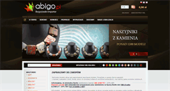 Desktop Screenshot of abigo.pl