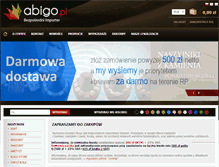 Tablet Screenshot of abigo.pl